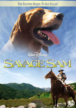 DVD Savage Sam Book