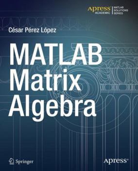 Paperback MATLAB Matrix Algebra Book
