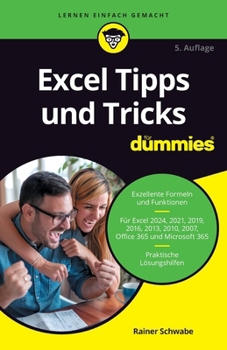 Paperback Excel Tipps und Tricks für Dummies [German] Book