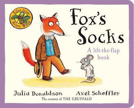 Hardcover Fox's Socks. Written by Julia Donaldson Book