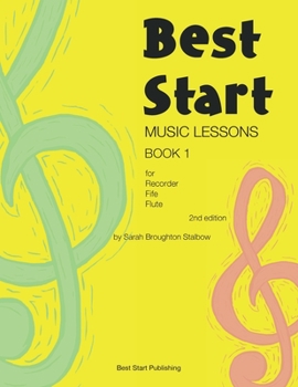 Paperback Best Start Music Lessons Book 1 (Second edition) Book