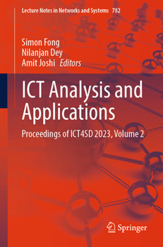 Paperback ICT Analysis and Applications: Proceedings of Ict4sd 2023, Volume 2 Book