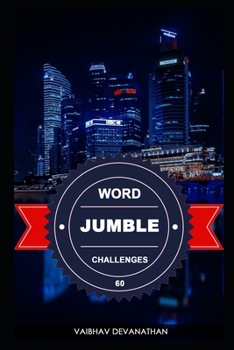 Paperback Word Jumble Challenges - 60 Book