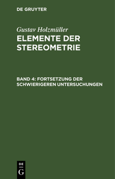 Hardcover Fortsetzung Der Schwierigeren Untersuchungen [German] Book