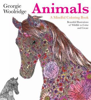 Paperback Animals: A Mindful Coloring Book: A Mindful Coloring Book