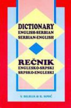 Hardcover English-Serbian & Serbian-English Dictionary (English and Serbian Edition) Book