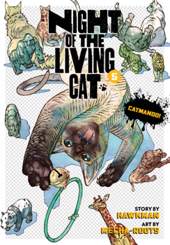 Paperback Night of the Living Cat Vol. 5 Book