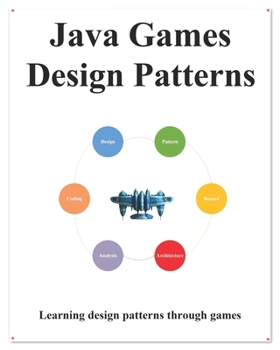 Paperback Java Games Design Patterns: Learning Programming design patterns through games Book