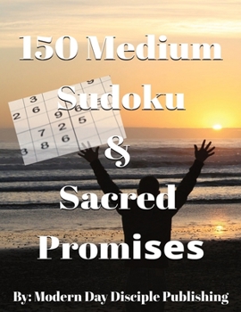 Paperback 150 Medium Sudoku & Sacred Promises Book