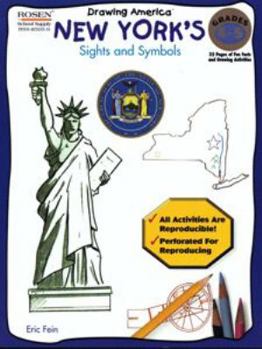 Library Binding New York's Sights and Symbols Book