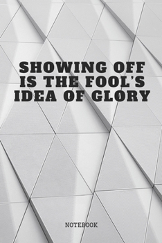 Paperback Notebook: Kung Fu Training Quote and Saying Kung Fu Martial Arts Master Planner / Organizer / Lined Notebook (6" x 9") Book