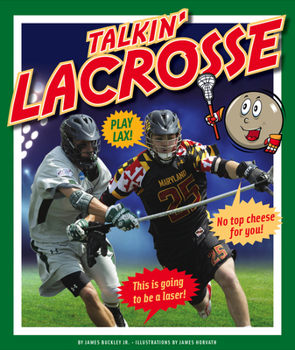 Library Binding Talkin' Lacrosse Book