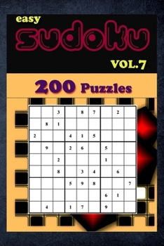 Paperback Easy Sudoku Puzzles: 200 Sudoku Puzzles to Exercise Your Mind Puzzles & Solutions Large Print Puzzle Book Brain Games for Clever Kids Vol.7 [Large Print] Book