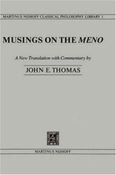 Paperback Musings on the Meno Book