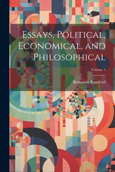 Paperback Essays, Political, Economical, and Philosophical; Volume 1 Book