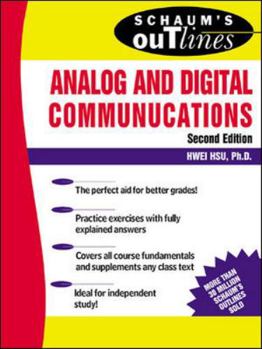 Paperback Schaum's Outline of Analog and Digital Communications Book