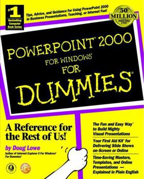 Paperback PowerPoint 2000 for Windows for Dummies Book