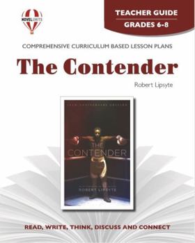 Paperback The Contender - Teacher Guide by Novel Units Book
