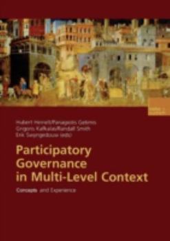 Paperback Participatory Governance in Multi-Level Context: Concepts and Experience Book