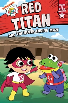 Paperback Red Titan and the Never-Ending Maze: Ready-To-Read Graphics Level 1 Book