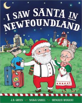 Hardcover I Saw Santa in Newfoundland Book