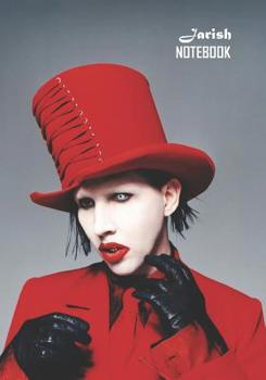 Notebook: Marilyn Manson Medium College Ruled Notebook 129 pages Lined 7 x 10 in (17.78 x 25.4 cm)