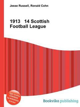 Paperback 1913 14 Scottish Football League Book