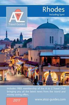 Paperback A to Z Guide to Rhodes 2017, Including Symi Book