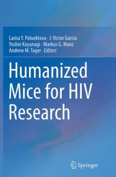 Paperback Humanized Mice for HIV Research Book