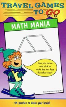 Paperback Math Mania (Travel Games to Go) Book
