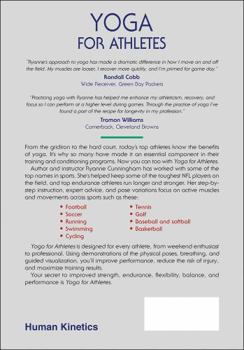 Paperback Yoga for Athletes Book