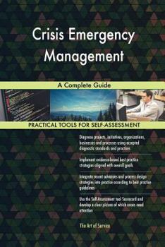Paperback Crisis Emergency Management A Complete Guide Book