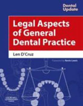 Hardcover Legal Aspects of General Dental Practice Book