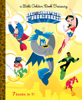 Hardcover DC Super Friends Little Golden Book Treasury (DC Super Friends) Book