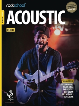 Paperback Rockschool Acoustic Guitar Debut Book