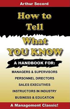 Paperback How to Tell What You Know Book