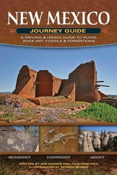 Paperback New Mexico Journey Guide: A Driving & Hiking Guide to Ruins, Rock Art, Fossils & Formations Book