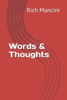 Paperback Words & Thoughts Book