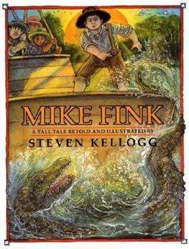 Hardcover Mike Fink Book