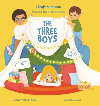 Hardcover The Three Boys [Large Print] Book