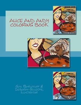 Paperback Alice and Andy Coloring Book
