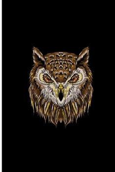 Paperback Wild: Wild Owl Perfect Gift Dot Grid Notebook/Journal (6"x9") Book