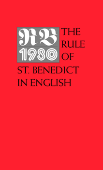 Paperback The Rule of St. Benedict in English Book