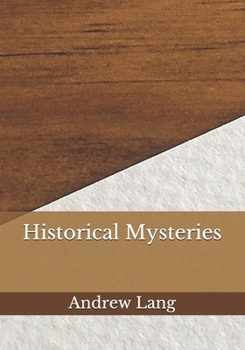 Paperback Historical Mysteries Book