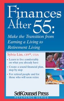 Paperback Finances After 55: Make the Transition from Earning a Living to Retirement Living Book