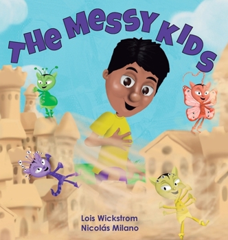 Hardcover The Messy Kids [Large Print] Book