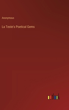 Hardcover La Teste's Poetical Gems Book