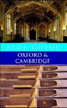 Paperback Blue Guide: Oxford and Cambridge Book