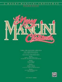 Paperback Henry Mancini -- A Merry Mancini Christmas: Intermediate Piano Solos Book