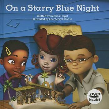 Hardcover On a Starry Blue Night [With DVD] Book